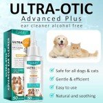 Gentle Dog Ear Cleaner Drops - Infection Relief