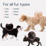 MalsiPree 2-in-1 Dog Grooming Brush for Shedding