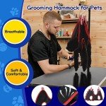 Adjustable Dog Grooming Arm with Clamps & Harness