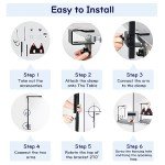 Adjustable Dog Grooming Arm with Clamps & Harness