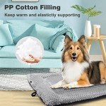 Cozy Washable Dog Bed Mat - Large Grey
