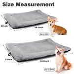 Cozy Washable Dog Bed Mat - Large Grey