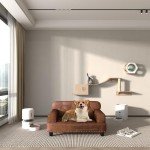 Cozy Suede Dog Sofa and Cat Bed