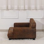 Cozy Suede Dog Sofa and Cat Bed