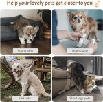 Trhillsbrad 3-Step Foam Dog Stairs for Beds