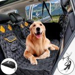 Wikoan Waterproof Dog Car Hammock with Mesh Window