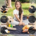 Wikoan Waterproof Dog Car Hammock with Mesh Window