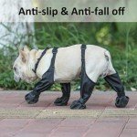 Waterproof Dog Boots with Adjustable Straps for Small Dogs