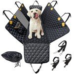 Wikoan Waterproof Dog Car Hammock with Mesh Window