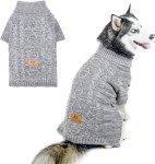 Kooltail Turtleneck Dog Sweater for Chill Days