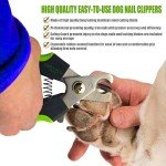 Vet-Approved Dog Nail Clippers with Safety Guard