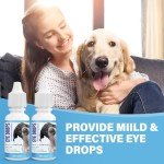 SCOBUTY Antiseptic Eye Drops for Dogs & Cats