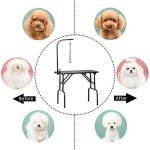 32" Foldable Dog Grooming Table with Adjustable Arm