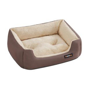 Large Washable Grey Dog Sofa Bed for Comfort