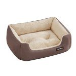 Large Washable Grey Dog Sofa Bed for Comfort