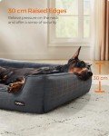 Feandrea XXL Dog Bed with Removable Cover