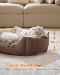 Large Washable Grey Dog Sofa Bed for Comfort