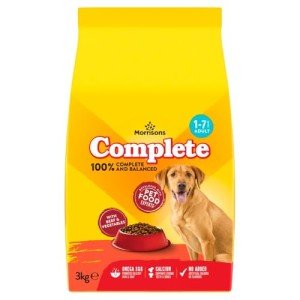 Morrisons Complete Beef & Veg Dog Food 3kg