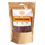 Natural Chicken & Beef Dog Treats - 100g