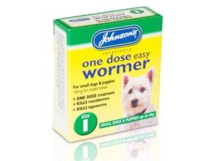 Johnson One Dose Wormer Tablets for Small Dogs