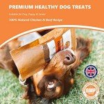 Natural Chicken & Beef Dog Treats - 100g
