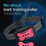 Rechargeable Waterproof Anti-Bark Collar for Dogs