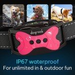Rechargeable Waterproof Anti-Bark Collar for Dogs