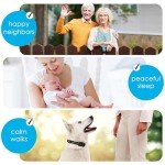 Rechargeable Waterproof Anti-Bark Collar for Dogs