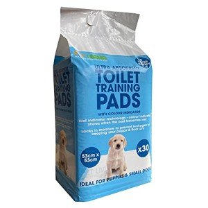 Ultra Absorbent Dog Training Pads - 30 Pack