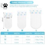 24 Pack Disposable Dog Boots for Injured Paws