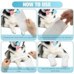 24 Pack Disposable Dog Boots for Injured Paws