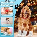 24 Pack Disposable Dog Boots for Injured Paws