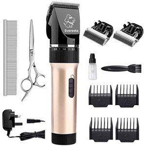Everesta Low Noise Rechargeable Dog Grooming Clippers