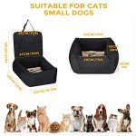 HAPPY HACHI 2-in-1 Dog Car Seat Cover