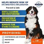 Dog Eye Wash Drops & Wipes for Healthy Eyes