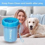 Tinioey Dog Paw Cleaner with Towels