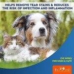 Dog Eye Wash Drops & Wipes for Healthy Eyes