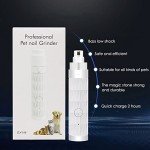 Rechargeable Dog Nail Grinder with LED Light