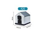 Weatherproof Pet Kennel House for Indoor & Outdoor