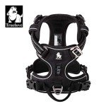 True Love Adjustable No-Pull Dog Harness, Black