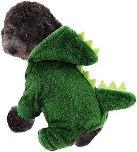 Dinosaur Costume for Small Dogs and Cats