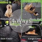 Waterproof Dog Car Seat Cover - Scratch Proof Hammock