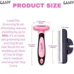 Deshedding Tool for Dogs and Cats – Reduces Shedding