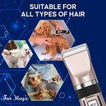 Fur Magic Electric Dog Grooming Clippers Set