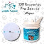Cuddle Corner Tear Stain Eye Wipes for Pets
