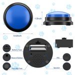 Dog Training Talk Buttons - Set of 4