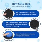 Dog Training Talk Buttons - Set of 4