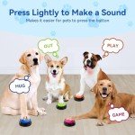 Dog Training Talk Buttons - Set of 4