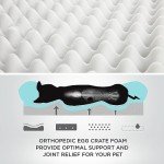 Medium Washable Orthopedic Dog Bed - Dark Grey