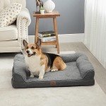 Medium Washable Orthopedic Dog Bed - Dark Grey